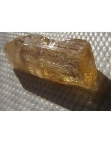 Topaze doré percé, pendentif