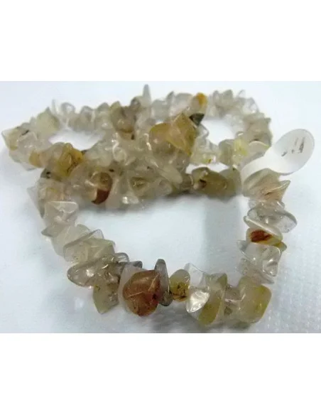Quartz rutile bracelet baroque Quartz rutile bracelet baroque