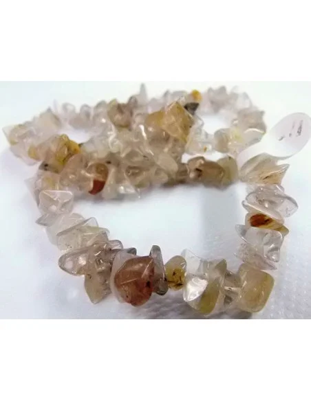 Quartz rutile bracelet baroque Quartz rutile bracelet baroque