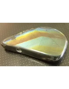Labradorite noire - Spectrolite percé 2