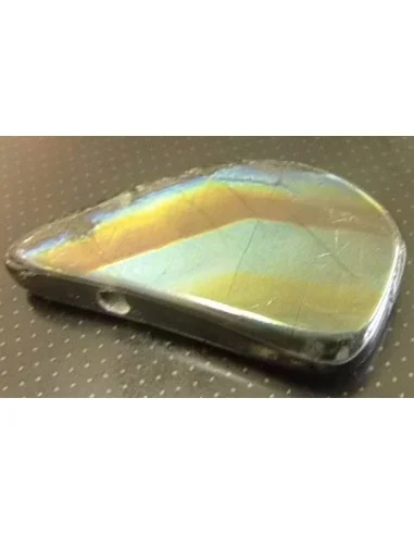 Labradorite noire - Spectrolite percé