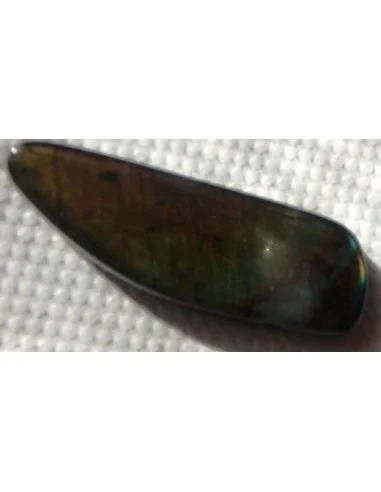 Labradorite noire pendentif argent