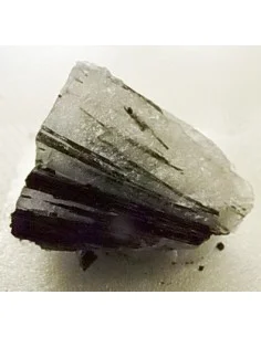 Quartz tourmaliné brute