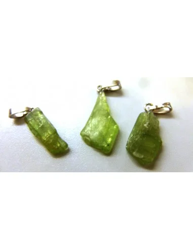 Cyanite verte pendentif