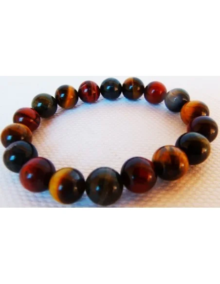 Oeil tigre, taureau, faucon bracelet