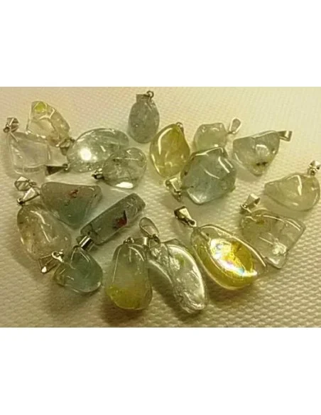 Topaze bicouleur pendentif