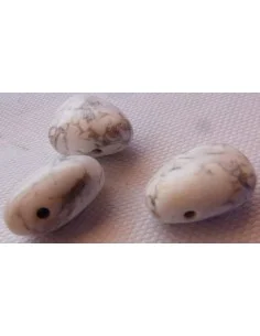 Howlite percé 2