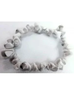 Howlite bracelet boules 8mm 2