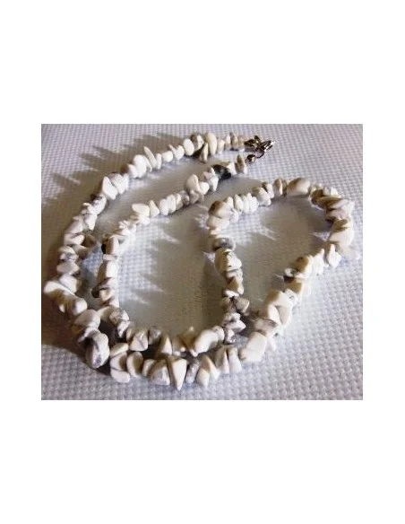 Howlite collier baroque