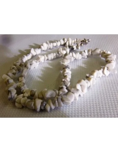 Howlite collier baroque