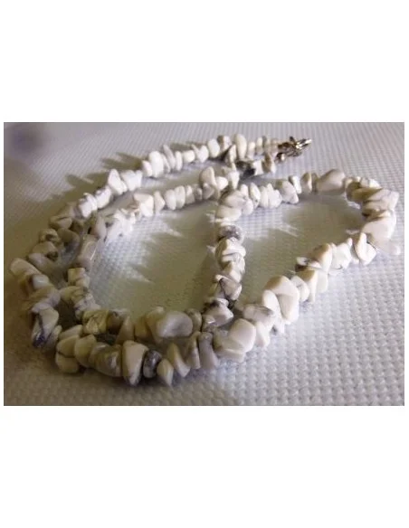 Howlite collier baroque