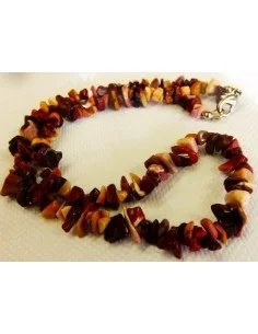Jaspe mokaite collier baroque 2