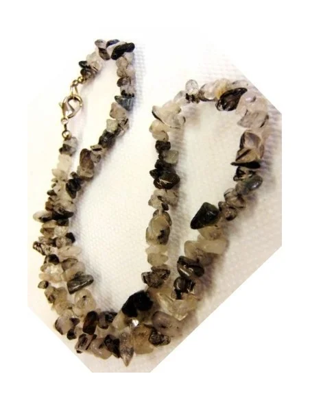 Quartz tourmaliné collier Quartz tourmaliné collier