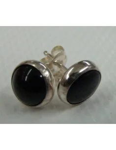 Boucles d'oreilles pouce onyx