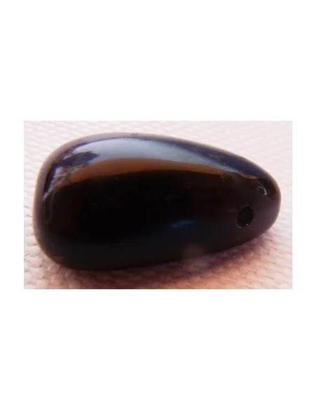 Onyx noire pendentif