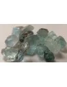 Topaze bleu pierre brute, mineral