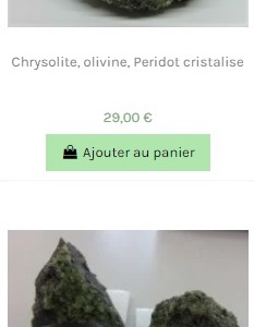 Péridot, Olivine, Chrysolite