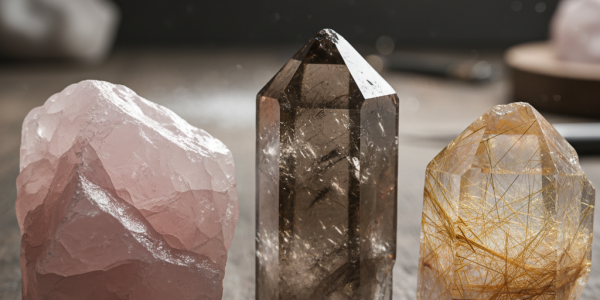 Quartz Rose, Fumé ou Rutile : Lequel Choisir pour Votre Bien-être ?