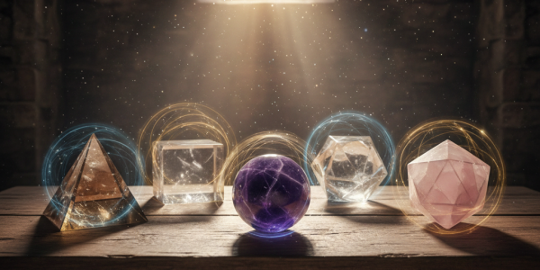 Sphère, Pyramide ou Cube ? Choisissez la forme de pierre idéale pour votre maison.