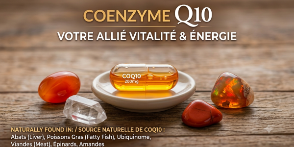 QU'EST LA COEZYME Q 10 ET OU LA TROUVER?