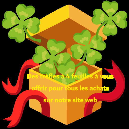 Tirage au sort de 25 tréfles à 4 Feuilles